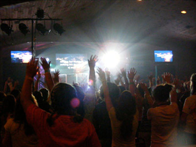 Worship at Camp.