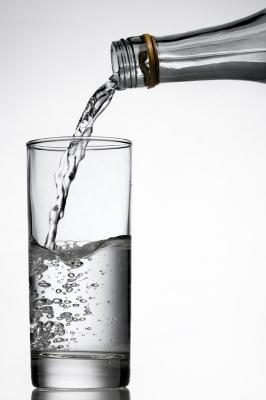 Water and glass